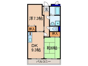 ラポ－ト安井の物件間取画像